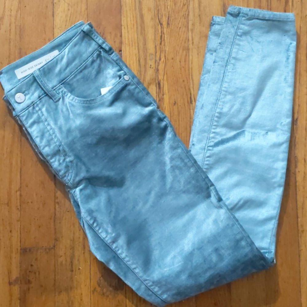 Pilcro and the Letterpress High-rise Skinny Pant